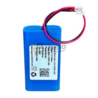 Batería Litio 7,4 Voltios 3.000 mAh Samsung INR18650 30Q