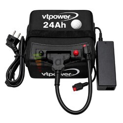Bater�a Litio Carro de Golf 24 Amperios LEV12-24