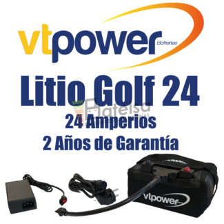 Bater�a Litio Carro de Golf 24 Amperios