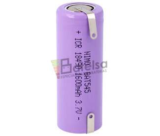 Batera Litio ICR18500 Nimo 1.600 mAh C- Lengetas