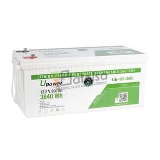 Batera Litio instalacin Solar 12 Voltios 300 Amperios U-Power 12 Voltios 300 Amperios UE-12Li300