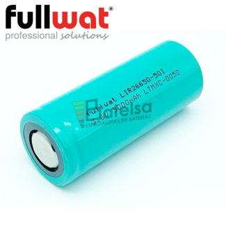 Batera Litio LIR 26650-50I 3,6 Voltios 5.000 mAh