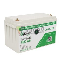 Batera Litio para embarcacin 12 Voltios 150 Amperios U-Power 12Li150