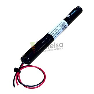 Batera luces emergencias 3,6 Voltios 2.000 mAh conexin cables