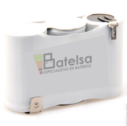 Batera para luces de Emergencia 3.6V 1.900 Mah 44 x 22,5 x 67 mm