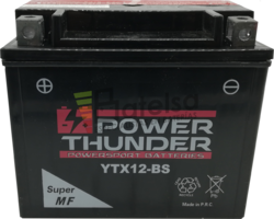 Batera Moto 12 Voltios 10 Ah Power Thunder YTX12-BS