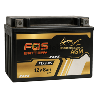 Batera moto 12 Voltios 8 Amperios FQS FTX9-BS