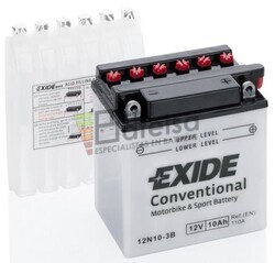 Batera Moto 12N10-3B Exide 12V 10A