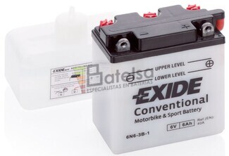 Batera Moto 6N6-3B-1 Exide 6V 6A