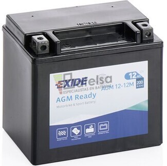 Batera Moto AGM12-12M Exide 12V 10A