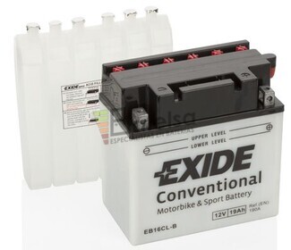 Batera Moto EB16CL-B Exide 12V 19A