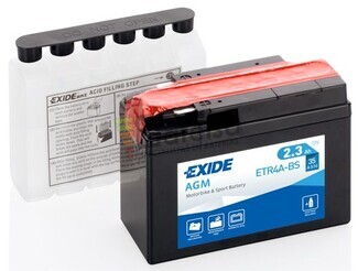 Batera Moto ETR4A-BS Exide 12V 2,3A