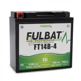 Batera Moto FulBat FT14B-4 Gel Sellada