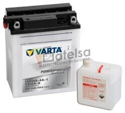 Batera Moto Varta 12N12A-4A1 / YB12A-A 12 Voltios 12 Ah