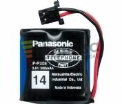 Bateria Panasonic P-P305 2.4 Voltios 300 mAh Ni-Cd