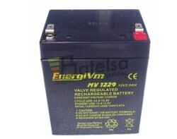 Batera para Alarma de 12 Voltios 2,9 Amperios ENERGIVM MV1229