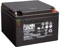 Batera para Alarma de 12 Voltios 27 Amperios FIAMM FG22703