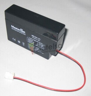 Batera para Alarma de 12 Voltios 800 mAh NP0.8-12