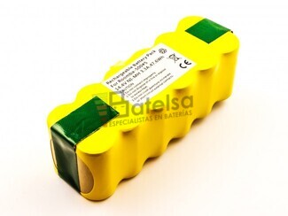 Batera para Aspirador iRobot Roomba 500, 610,620,780 14,4V, 3300mAh