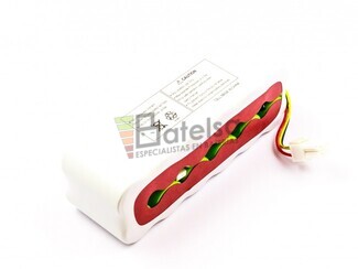 Batera para Aspirador Samsung Navibot VCR8875, NiMH, 14,4V, 2000mAh