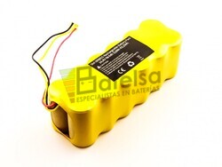 Batera para Aspirador Samsung Navibot VCR8875, NiMH, 14,4V, 3000mAh