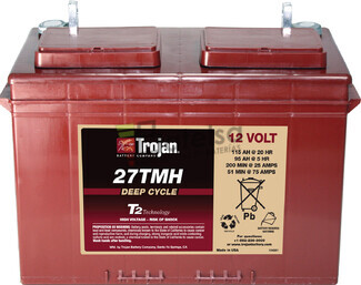 Bateria Buggy 12 Voltios 115 Amperios | Trojan 27TMH Traccin