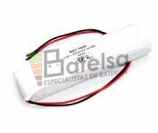 Batera para Electromedicina 4.8 Voltios 2.500 mAh AA NI-MH 28,0x100,0x14,0mm