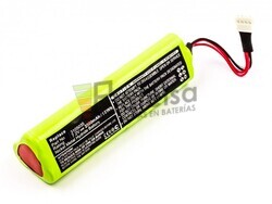 Batera para Fluke Ti-10, Ti-20, Ti-25, NiMH, 7,2V, 2500mAh