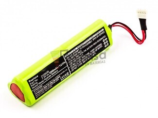 Batera para Fluke Ti-10, Ti-20, Ti-25, NiMH, 7,2V, 2500mAh