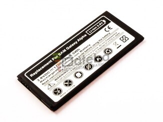 Batera para Galaxy Alpha, para telefonos SAMSUNG, Li-ion, 3,8V, 1700mAh, 6,5Wh