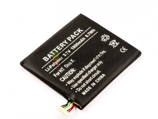 Batera para HTC One X, Li-Polymer, 3,7V, 1800mAh, 6,7Wh