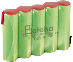 Batera para Medidor de Rugosidad Perthometer M1 CNOMO 6 Voltios 2.200 mah