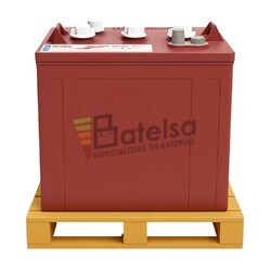 Bater�a para plataforma elevadora 6 Voltios 287 Amperios Trojan T-145