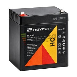 Bater�a para SAI 12 Voltios 5 Amperios HC12-5