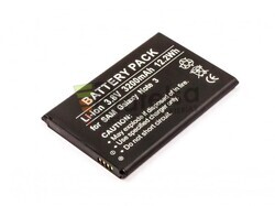 Batera para Samsung Galaxy Note 3, Galaxy Note III, Li-Ion 3,8V 3200mAh