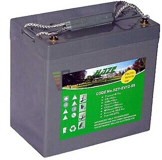 Batería para silla de ruedas Dupont Medical Optimo Power AP2 en Gel 12 Voltios 55 Amperios HAZE