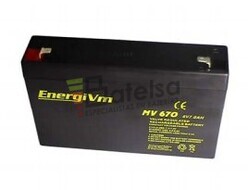 Batera para triciclo, moto, coche de nios 6 Voltios 7 Amperios ENERGIVM MV670