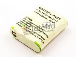 Batera para Walkie MOTOROLA T5320, T5400, HKNN4002, NiMH, 3,6V, 1650mAh, 5,9Wh