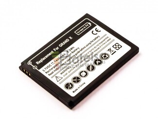 Batera para ZTE Grand X, Li-ion, 3,7V, 1400mAh, 5,2Wh