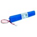 Bater�a persiana VELUX 946933 con conector de salida y anclaje.