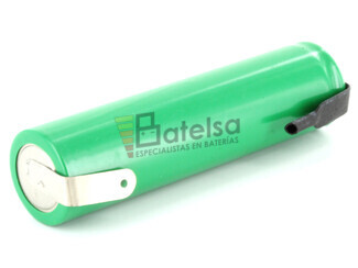 Batera recargable 1.2 Voltios 3.900 mah 4-3A, 7-5A NI-MH con Lengetas