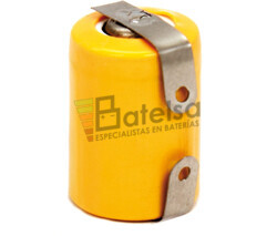 Batera recargable 1/3AAA NI-MH 1.2 Voltios 250 mah