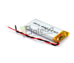 Batera recargable 3.7V 250 Mah de Polmero de Litio GSP041842