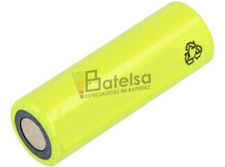 Batera AA recargable sin Lengetas 1.2 Voltios 1.000 mAh Ni-Cd