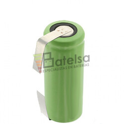 Batera recargable Ni-Mh 4/5A 1.2 Voltios 1.800 mAh C/Lengetas