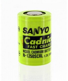 Batera 4-5SC recargable SANYO N-1250SCRL 1.2 Voltios 1.200 mAh sin Lengetas
