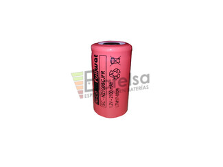 Batera Sub-C recargable 1.2 Voltios 2.100 mAh sin Lengetas NI-CD