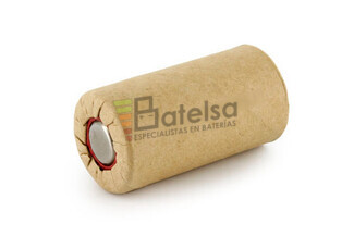 Batera Sub-C recargable 1.2 Voltios 3.000 mAh sin Lengetas Ni-Mh