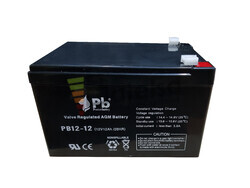 Batera SAI 12 Voltios 12 Amperios PB12-12 PREMIUM BATTERY