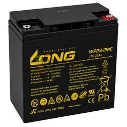 Bater�a SAI 12 Voltios 22 Amperios LONG WP22-12NE